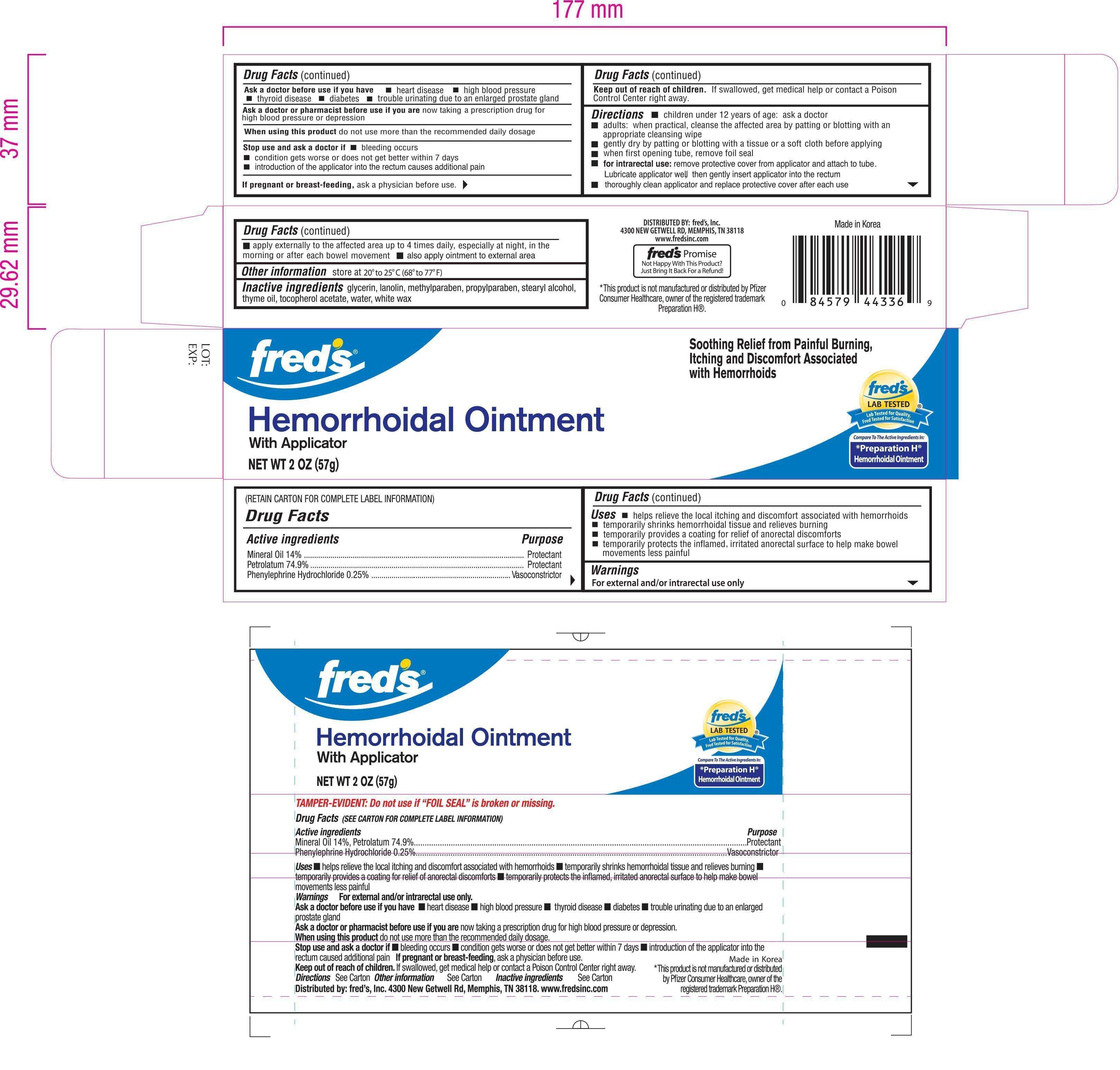 Freds Hemorrhoidal